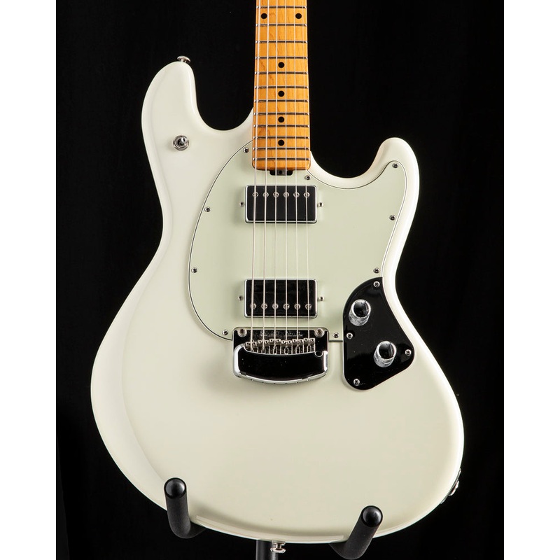 Used Ernie Ball Music Man Stingray HH Ivory White