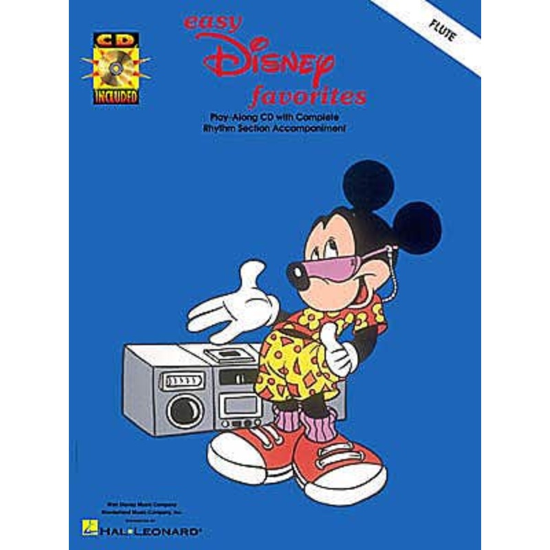 Easy Disney Favourites Flute Bk/Cd