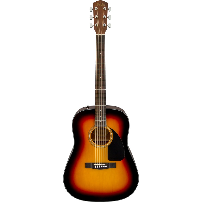 Fender CD-60 Dreadnought V3 Sunburst w/Hard Case