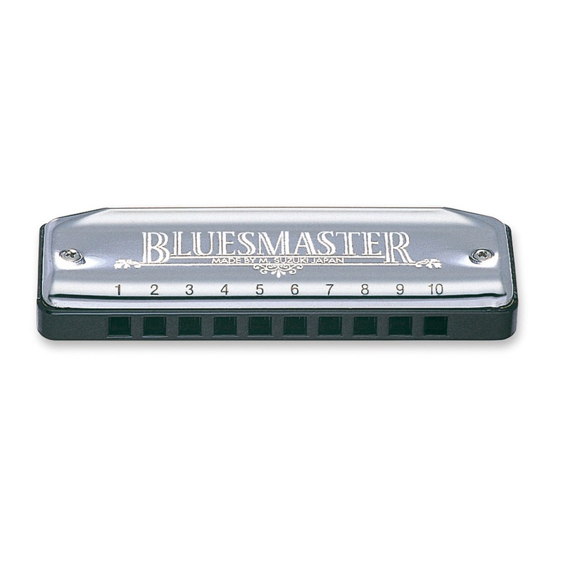Suzuki Bluesmaster 10-hole diatonic harmonica - G (MR-250G)