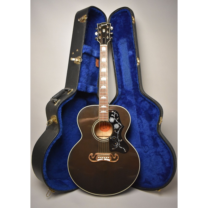 2013 Gibson Custom Shop Limited Edition SJ-200 Jumbo Acoustic Trans Black w/OHSC