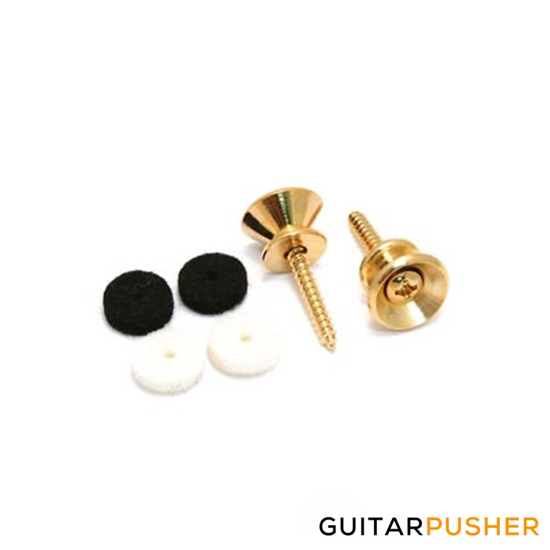 Fender Pure Vintage Strap Button (Set of 2) Gold 001-8916-049