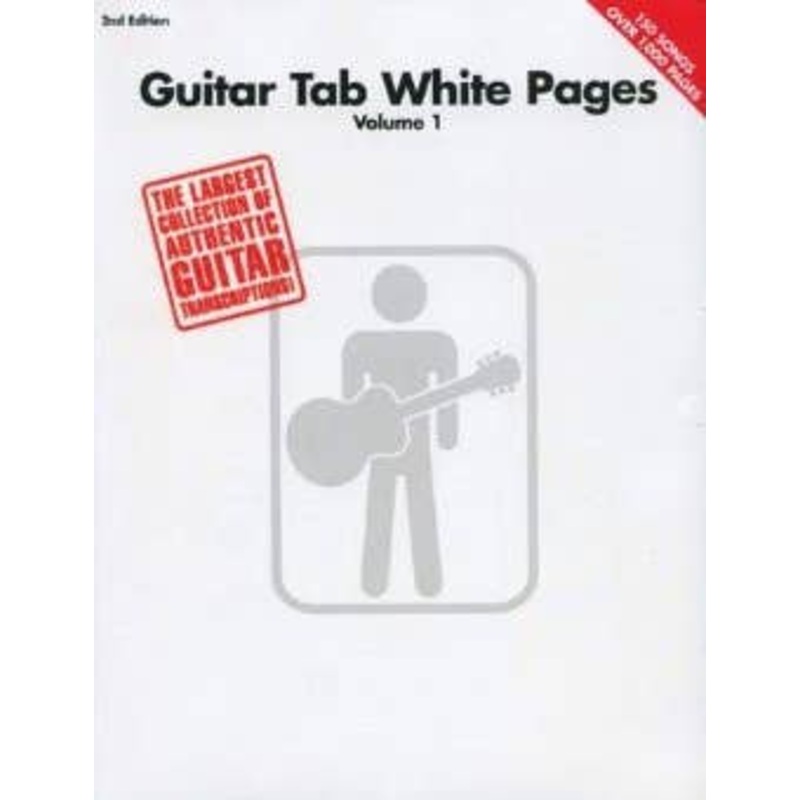 Guitar Tab White Pages Vol 1 2Nd Edition