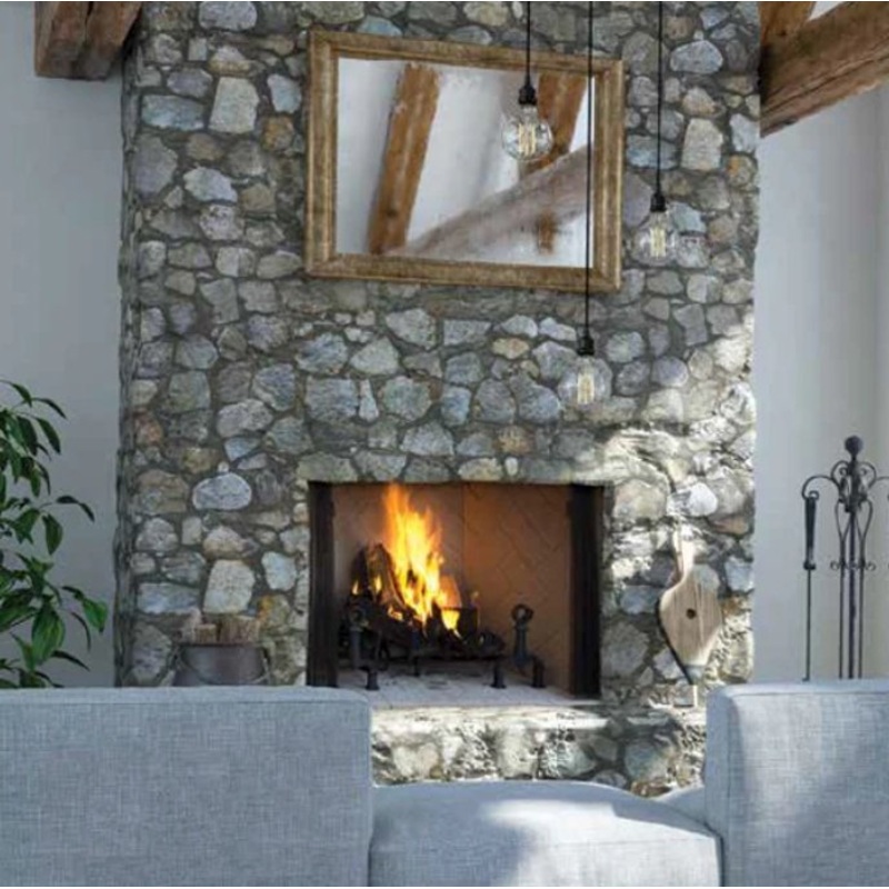 Superior 42" WRT4542 Traditional Wood Burning Fireplace, Fully Insulated Firebox