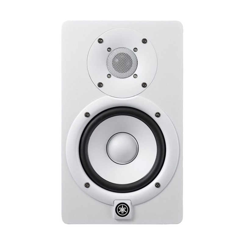 Yamaha HS5 Bundle in White with Acoustic Pads