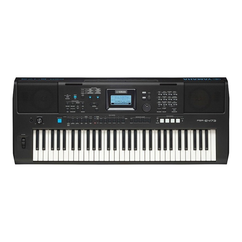 Yamaha PSR-E473 Portable Keyboard - 61-Key with High-Quality Effects