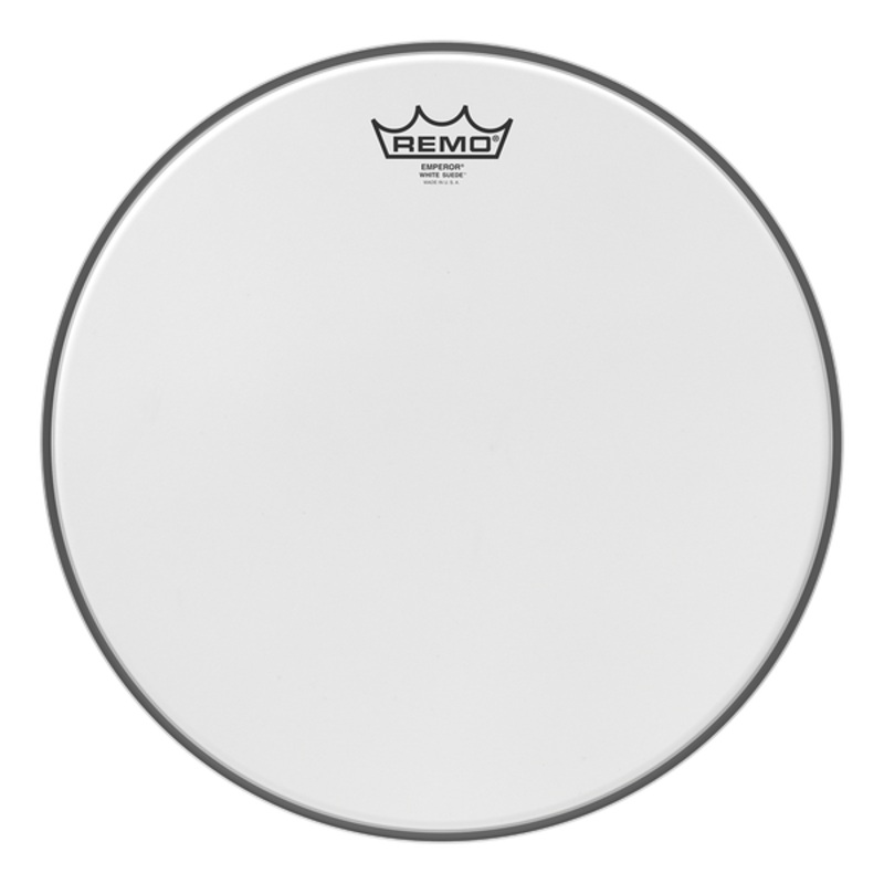 Remo Batter White Suede Emperor Combo Drum Head