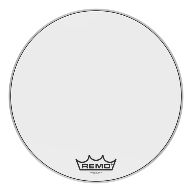 Remo Ultra White Powermax II Marching Bass Drum Head