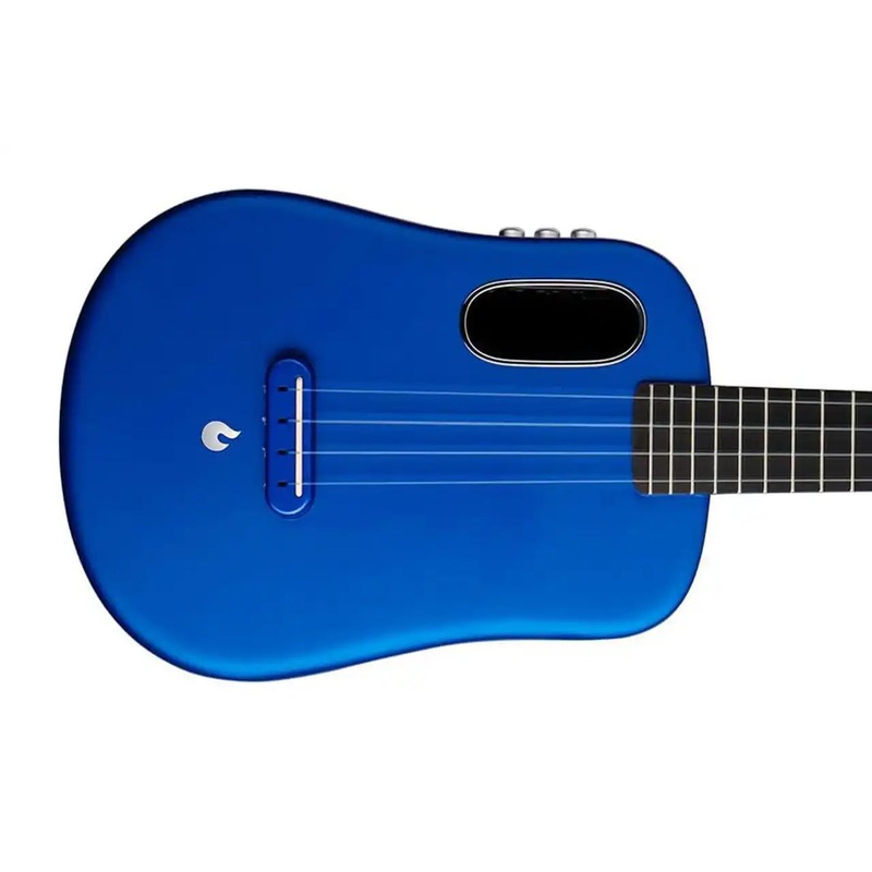 Lava U Carbon Fiber Acoustic-Electric Tenor Ukulele - Sparkle Blue