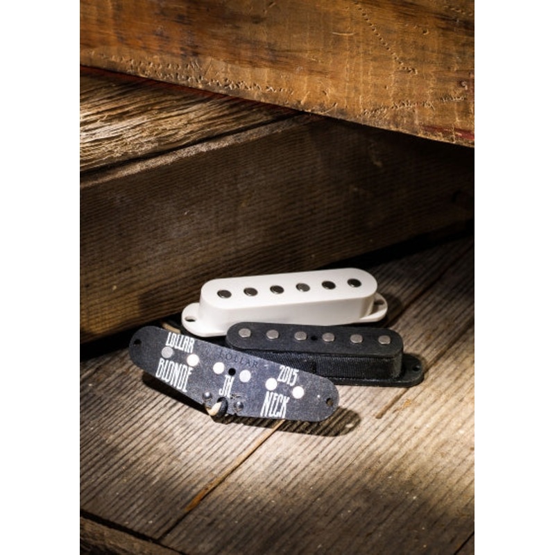 Lollar Pickups Strat Blonde Staggered-Pole Pickup - Bridge Position