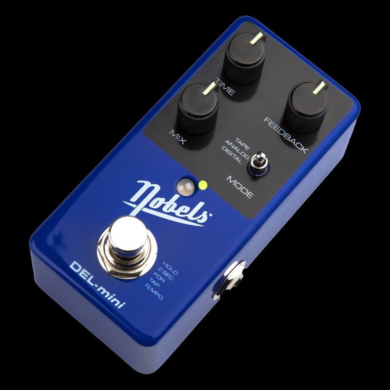 Nobels DEL-mini delay pedal NEW