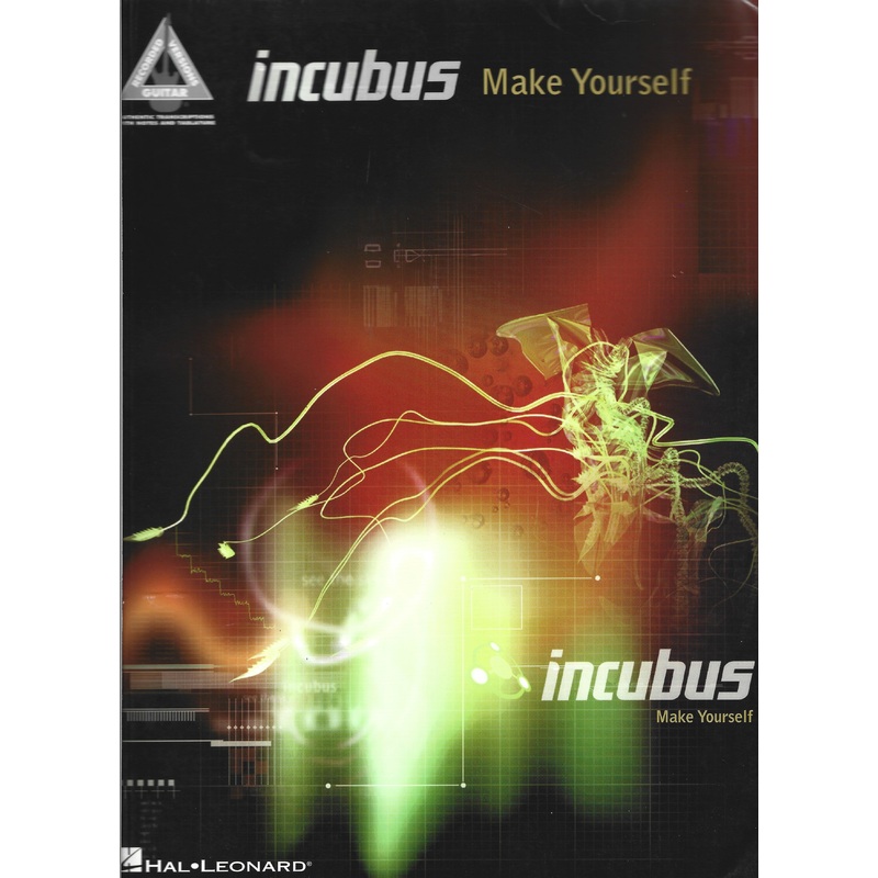 Incubus Make Yourself Guitar Tab 1999 Published by Hal Leonard