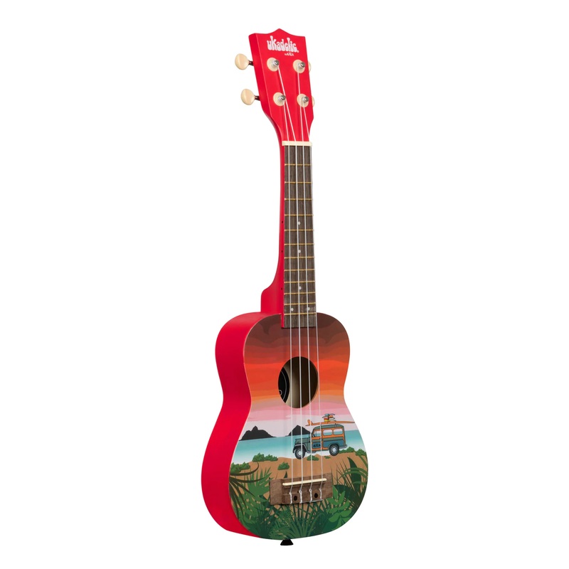Kala Ukadelic Series Soprano Ukulele - Surfari