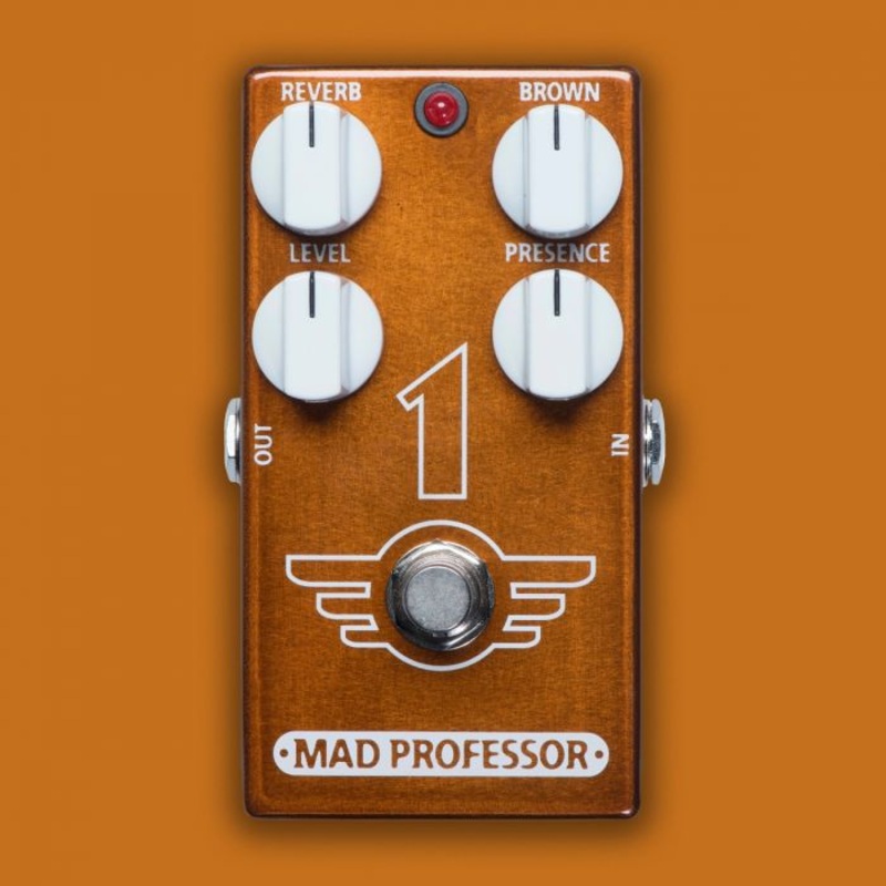 Mad Professor "1" Distortion/Reverb guitar effect pedal (Discontinued Model)