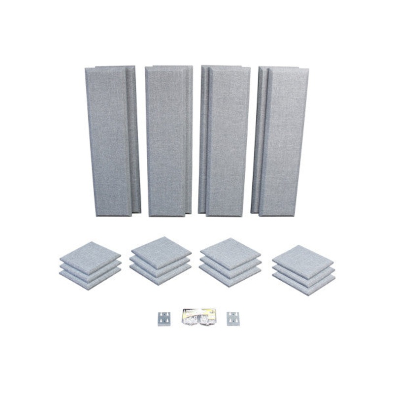 Primacoustic London 10 Acoustic Wall Panel Room Kit For Rooms up to 120 ft (White, Black, Grey, Beige) Black