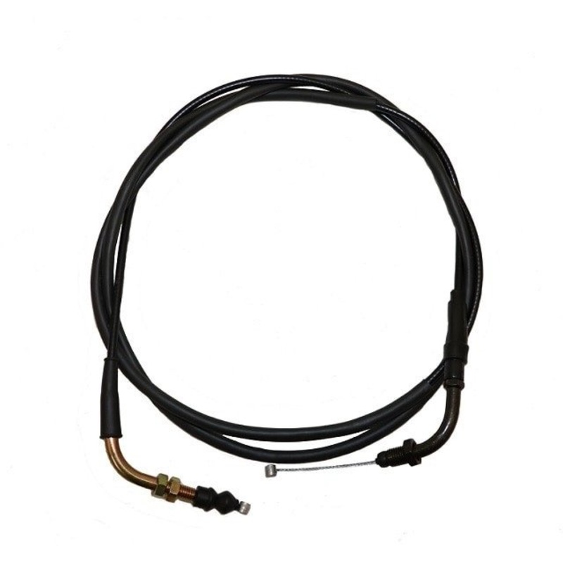 MotoTec Universal Parts 69" THROTTLE CABLE - Threaded Style, 100-152