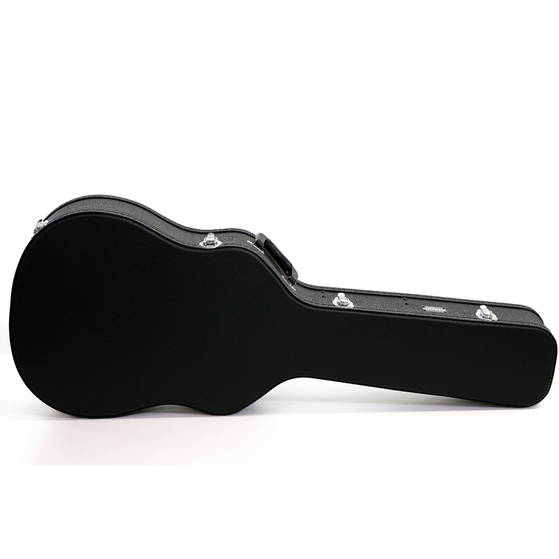 Stagg GCA-W-BK Dreadnought Hardshell Guitar Case - Black