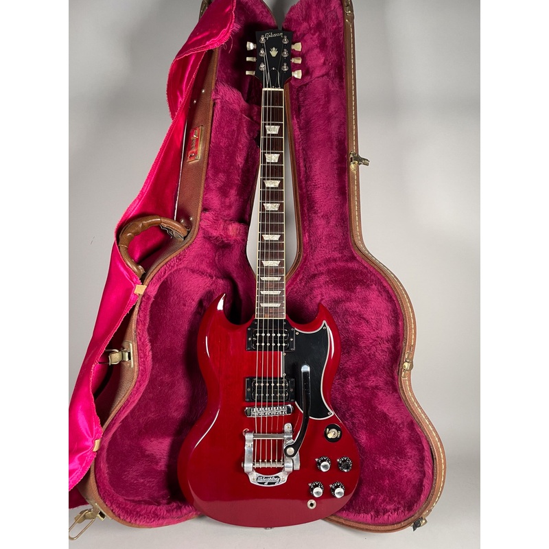 1996 Gibson '61 SG Reissue Cherry Finish Added Bigsby w/OHSC