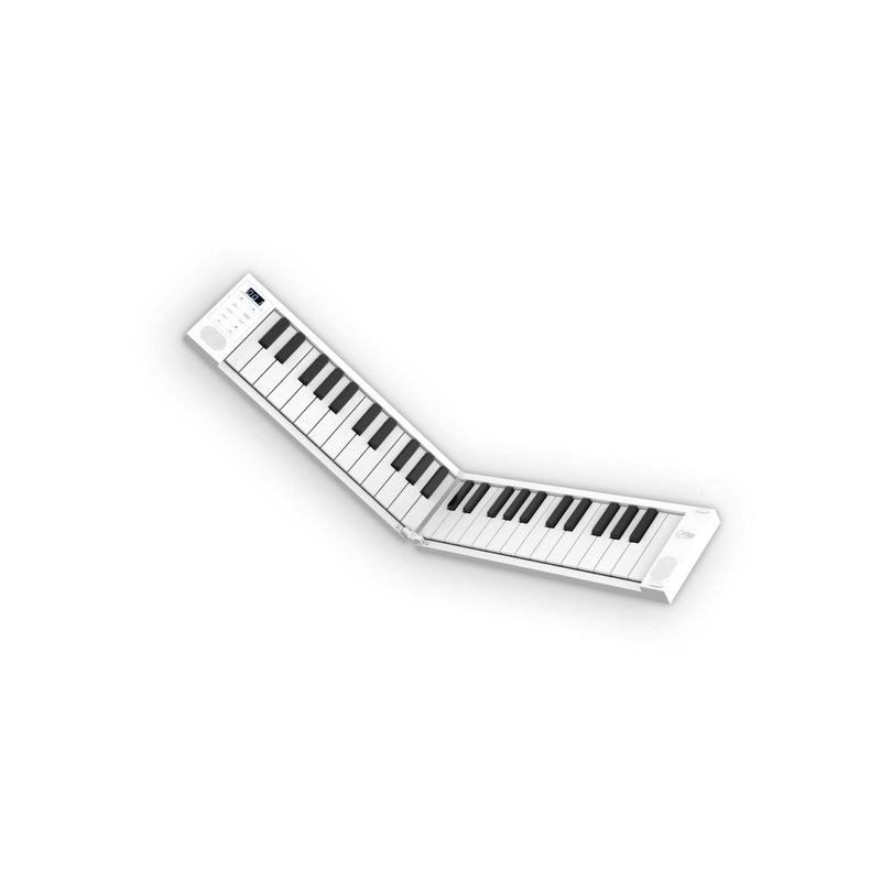 Carry-on 49 Key Portable Digital Piano - Lightweight, Wireless, and Foldable for Schools