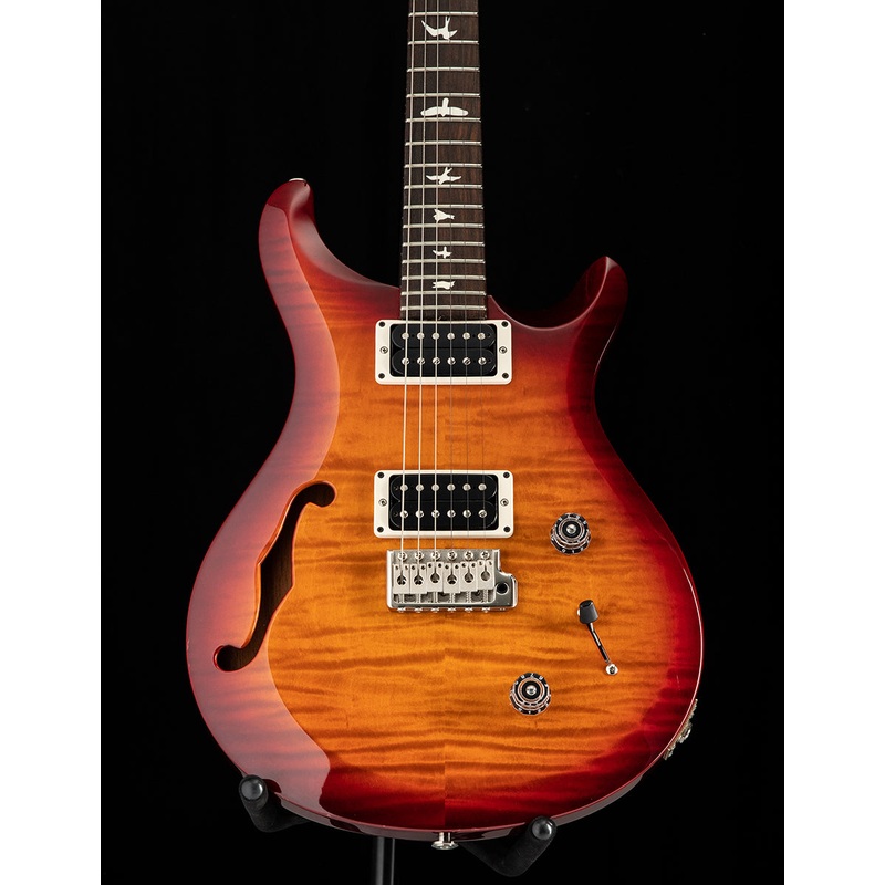 Used Paul Reed Smith S2 Custom 22 Semi-Hollow Dark Cherry Sunburst