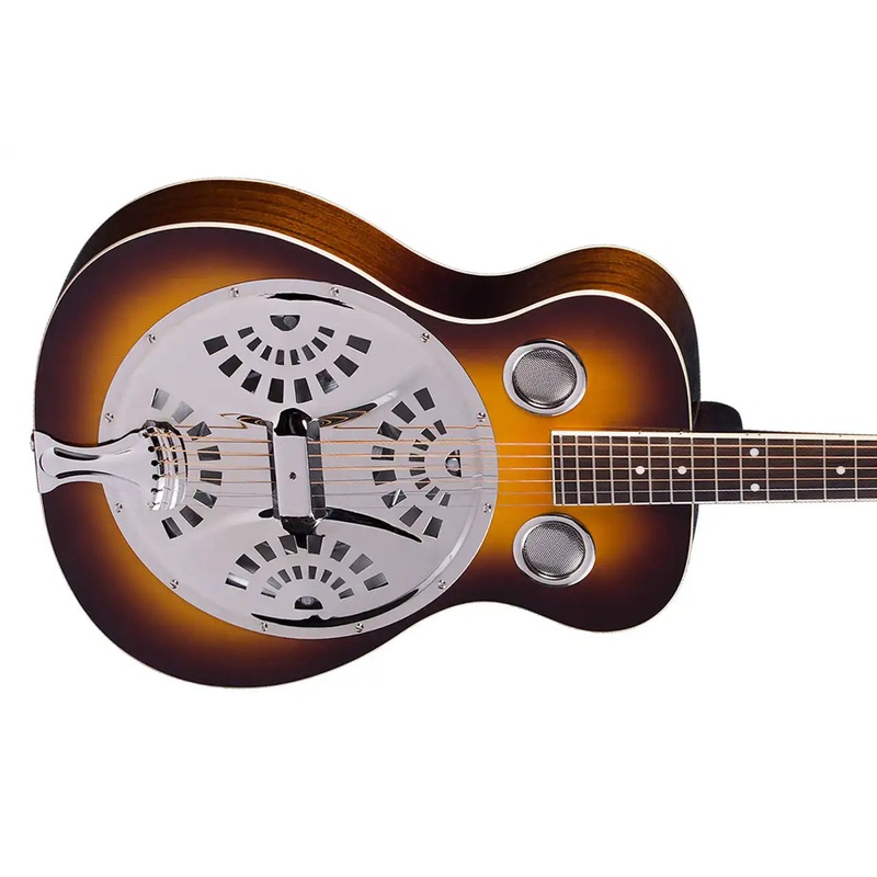 Regal RD-40V Studio Series Sunburst Roundneck Resophonic Guitar