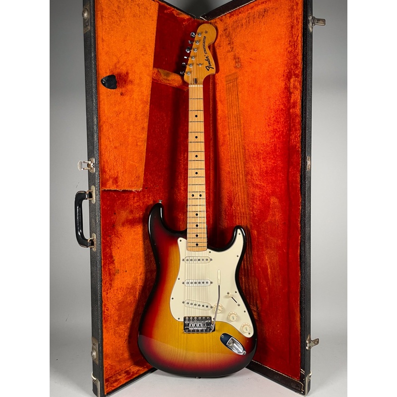 1972 Fender Stratocaster Sunburst Vintage Guitar w/OHSC