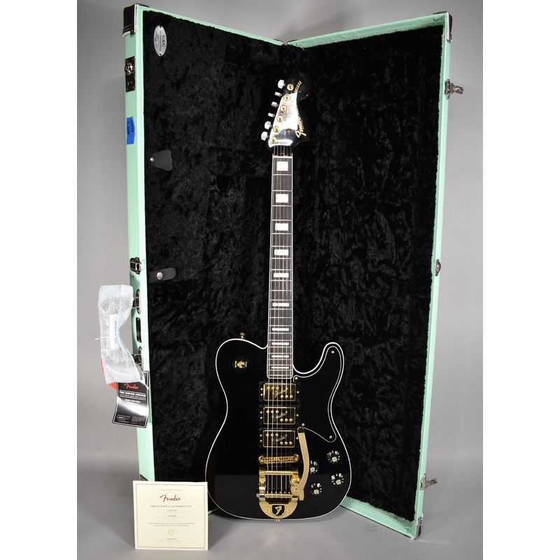 2023 Fender Parallel Universe Volume II Troublemaker Tele Deluxe Bigsby | Black Finish W/OHSC