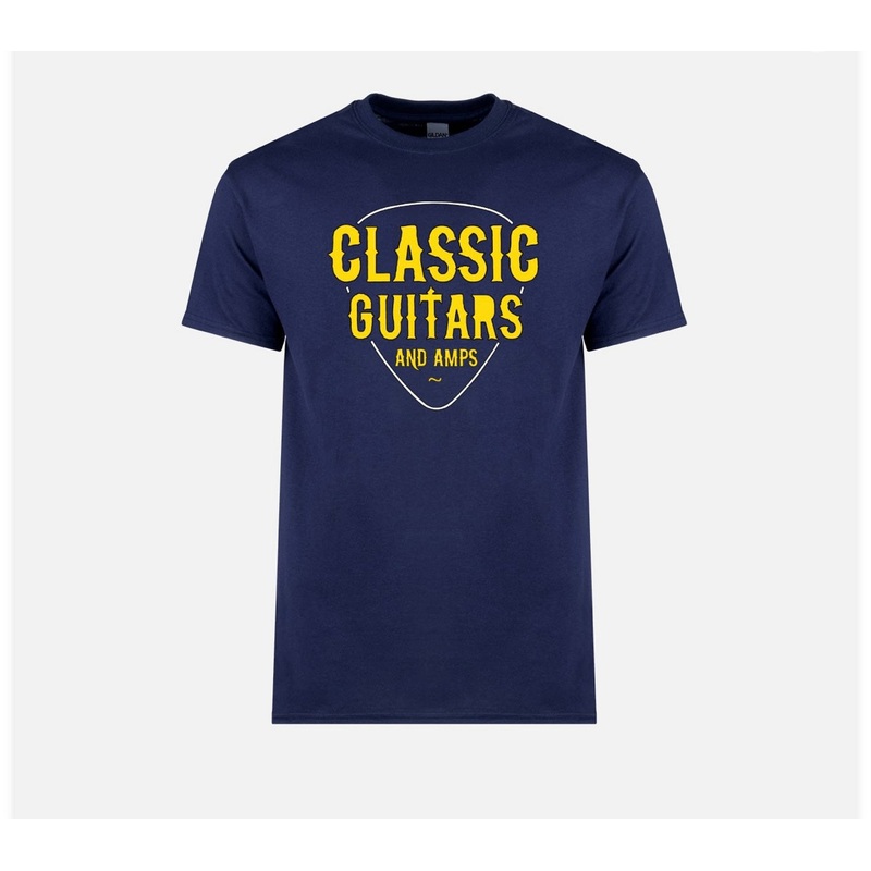 Classic Navy "V" Tee Blue