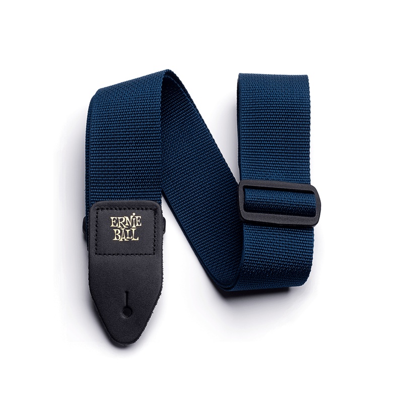 ERNIE BALL POLYPRO GUITAR STRAP-NAVY BLUE