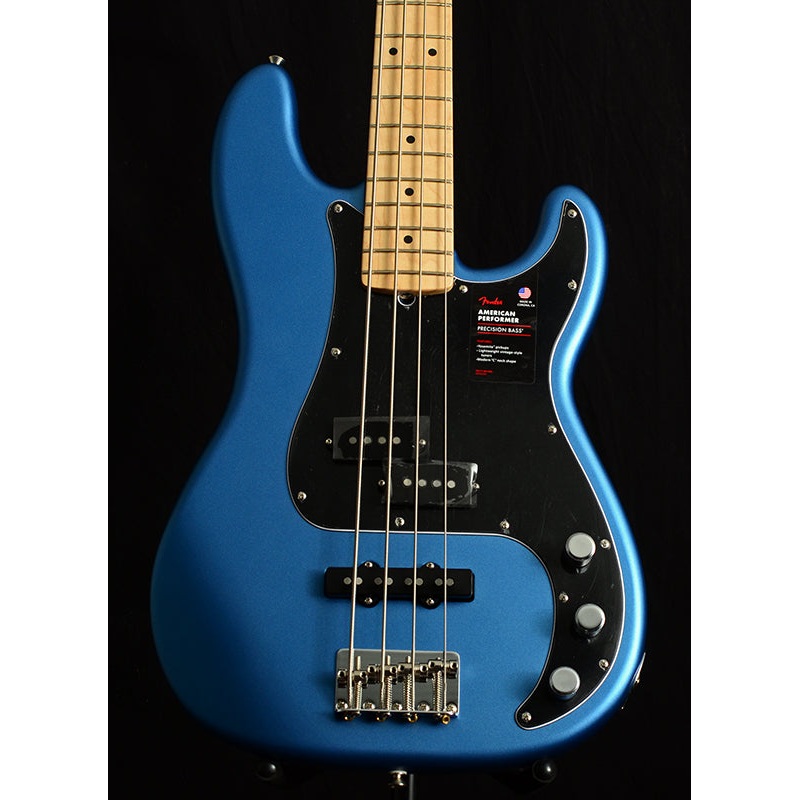 Fender American Performer Precision Bass Satin Lake Placid Blue