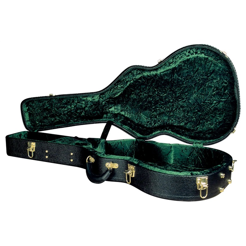 Superior CD-1513 Deluxe Hardshell Parlor Acoustic Guitar Case