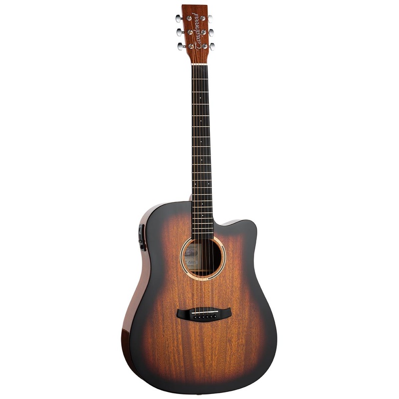 Tanglewood Discovery Dreadnaught - Sunburst Gloss w/ Pickup