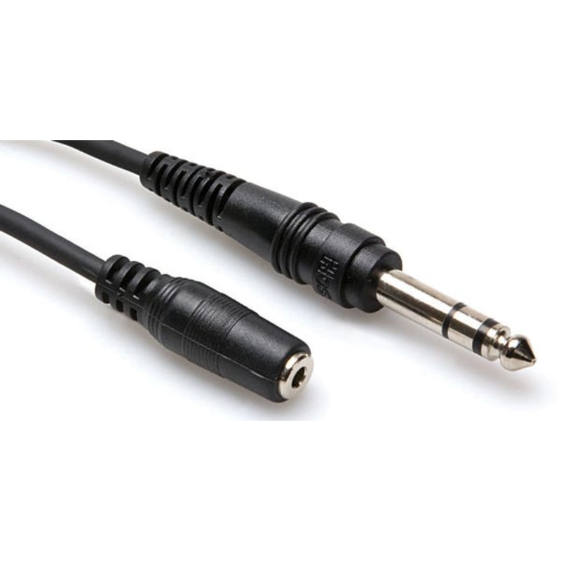 HOSA 1/4" - 1/8" Headphone Extension Cable - 10ft (MHE310)