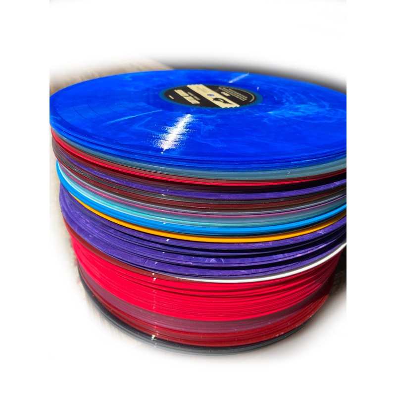 Real Blank COLORED Record 33 1/3 Vinyl LP - We have a variety of colors IN STOCK!