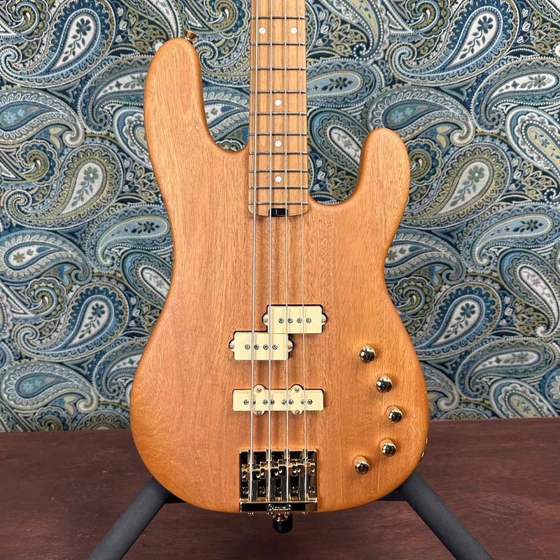Charvel Pro-Mod San Dimas PJ IV Electric Bass in Natural Mahogany