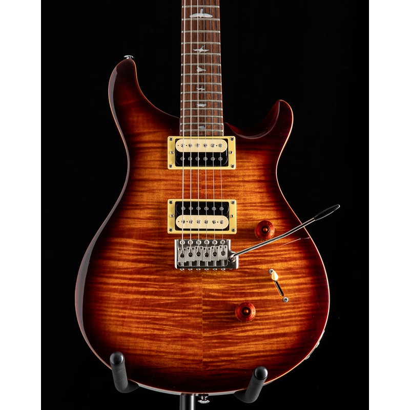 Used Paul Reed Smith SE Custom 24 Black Gold Burst