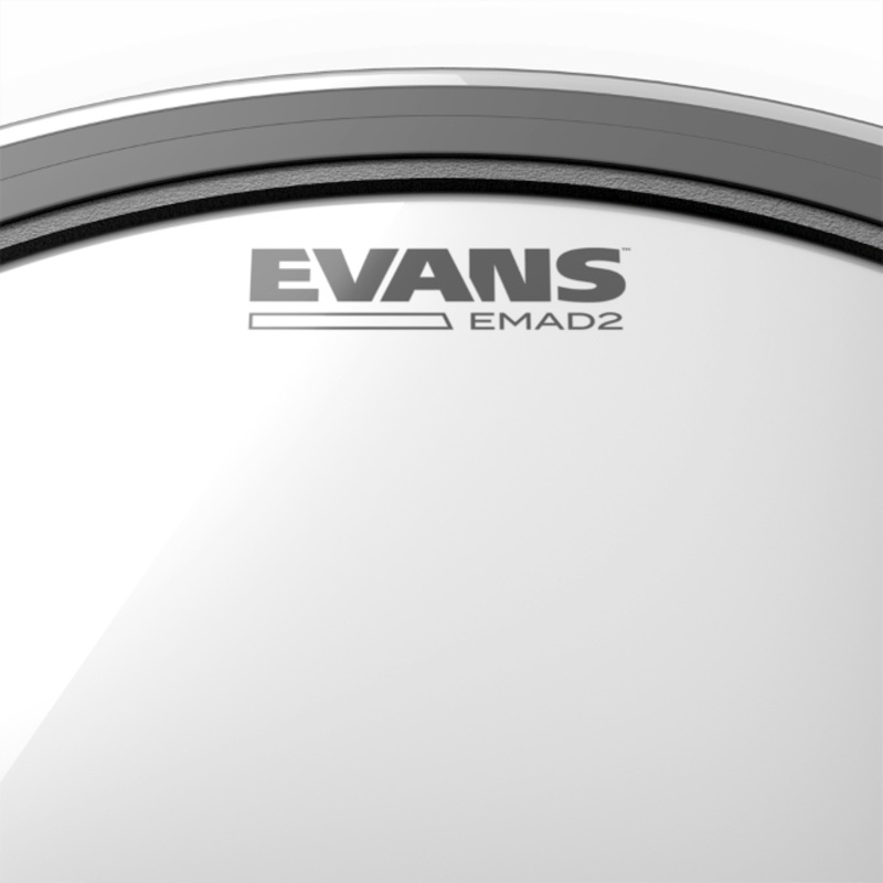 Evans EMAD2 Clear Bass Batter Drumhead - Defined Attack and Focused Sound