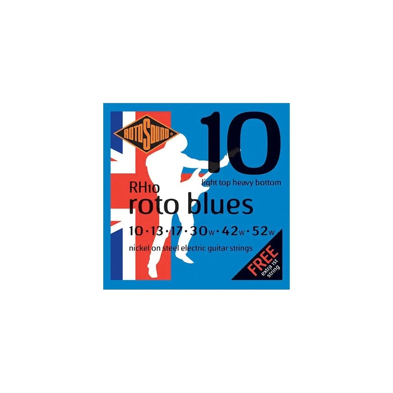 Rotosound Roto Blues 10-52 Strings