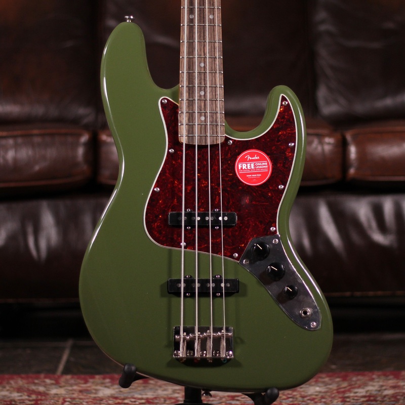 Squier Classic Vibe FSR 60s Jazz Bass Olive Green