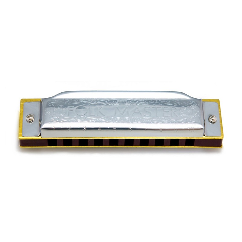 Suzuki Folkmaster 10-hole diatonic harmonica - C (1072N-C)