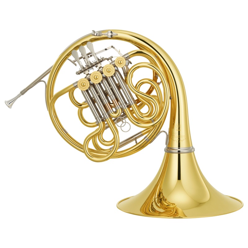 Yamaha YHR871D French Horn w/ Detachable Bell + Lightweight Custom Case
