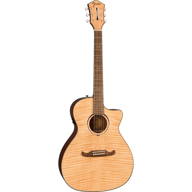 Fender FA-345CE Auditorium Acoustic-Electric Guitar Natural