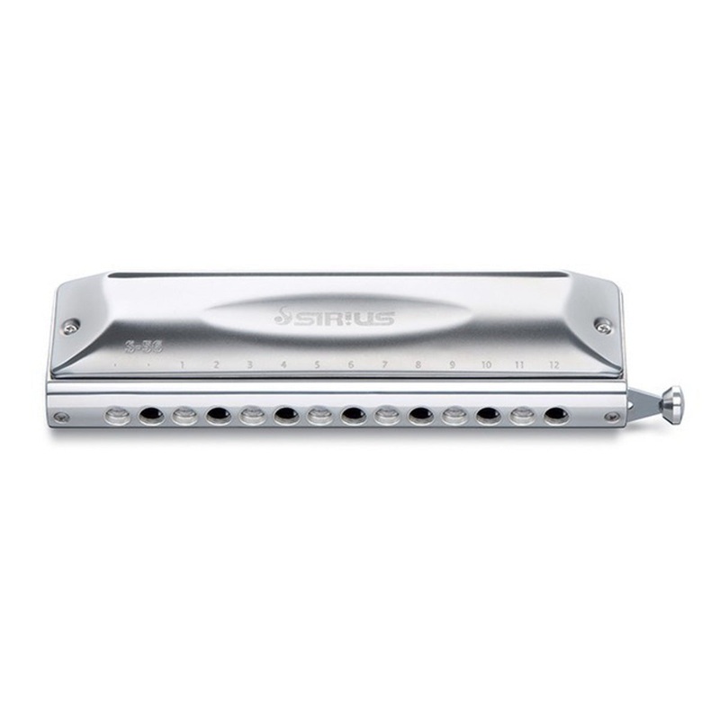 Suzuki Sirius chromatic cross harmonica in C - 14-hole (S-56C)
