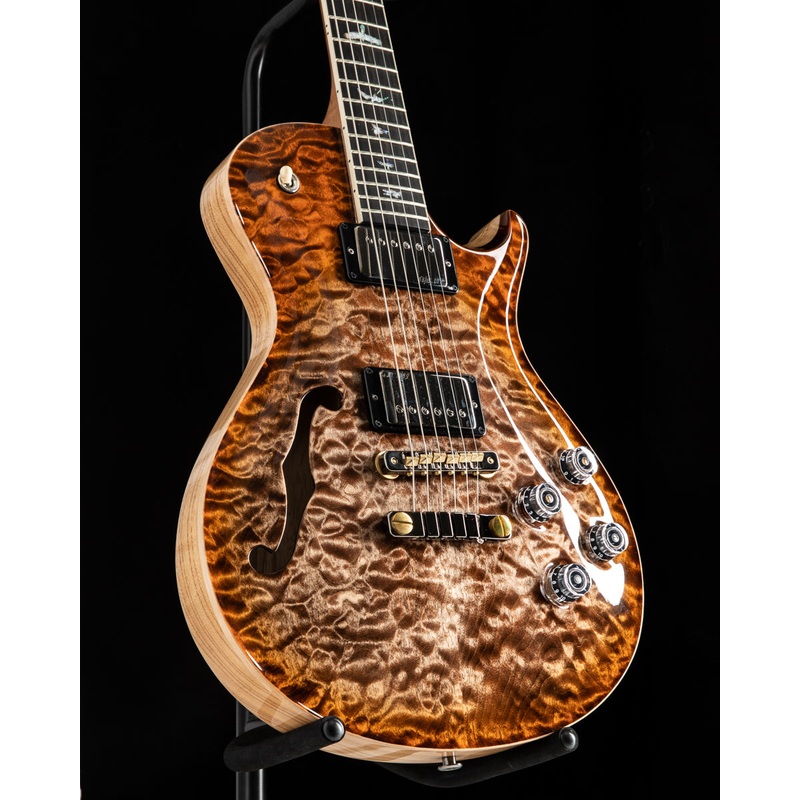 Used Paul Reed Smith Wood Library McCarty Singlecut 594 Semi-Hollow Brian's Limited Autumn Sky