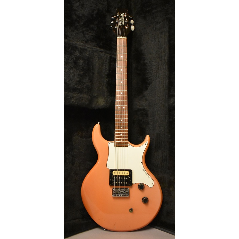 1982 Hamer USA Prototype Electric Guitar Faded Pink Finish w/OHSC