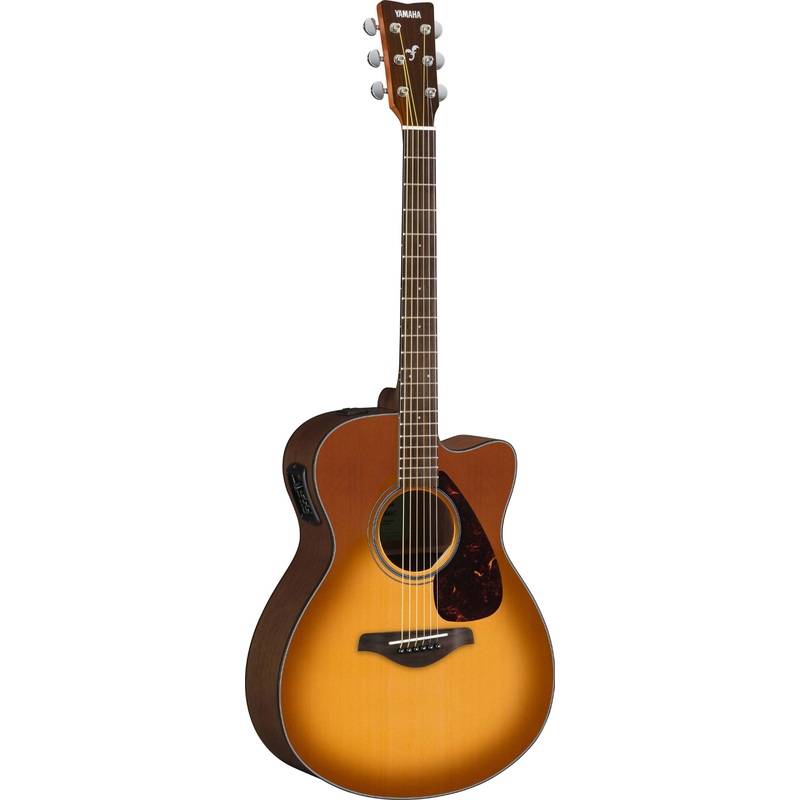 Yamaha FSX800C Concert Acoustic Electric Guitar - Sandburst