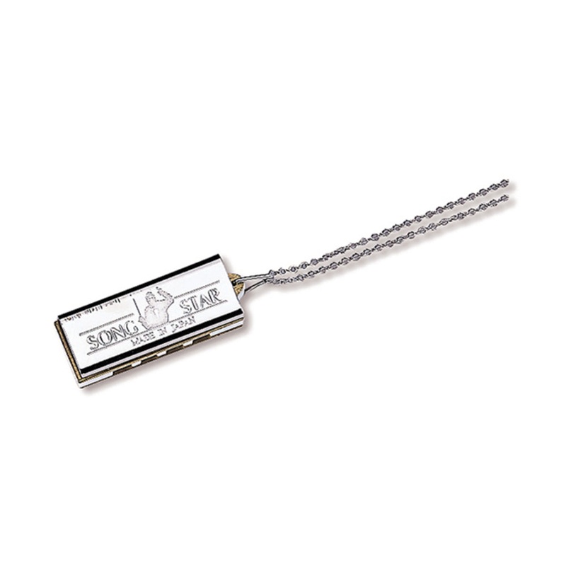 Suzuki 'SONG STAR' 4-hole harmonica with neckless (N-1200)
