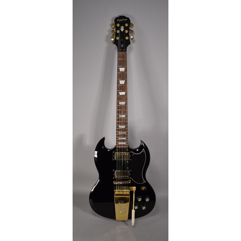 2009 Epiphone '65 Maestro Deluxe SG G-400 Ebony Solidbody
