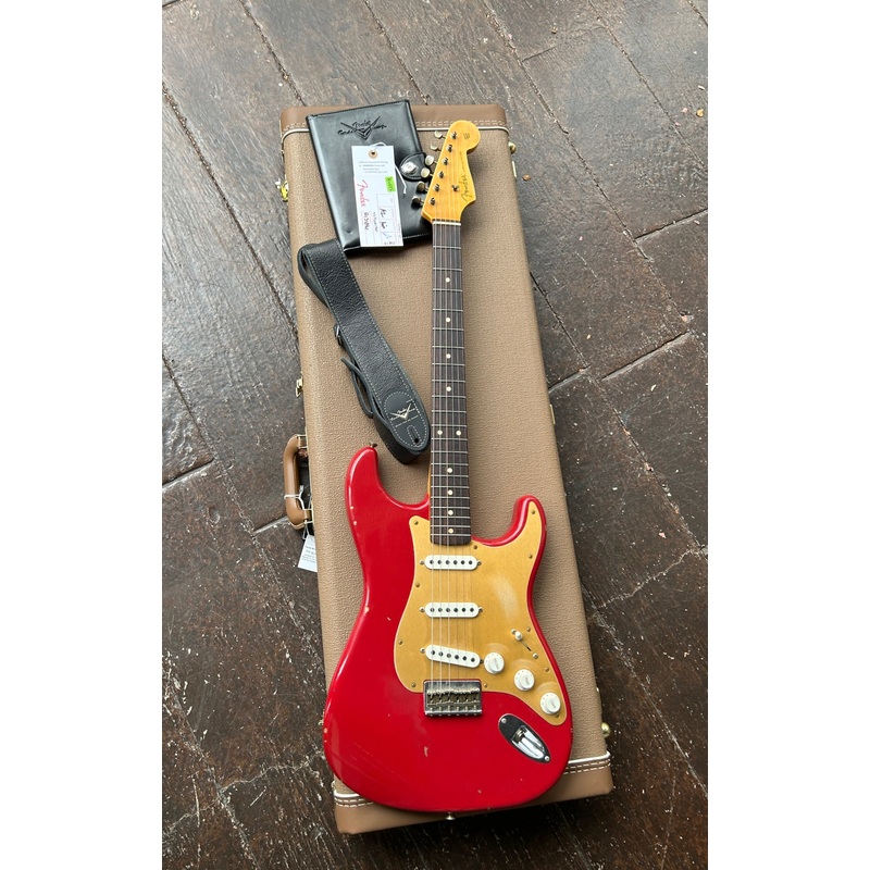 2024 Fender Custom Shop 60s Stratocaster Hardtail Relic - Dakota Red w/ Hardshell Case