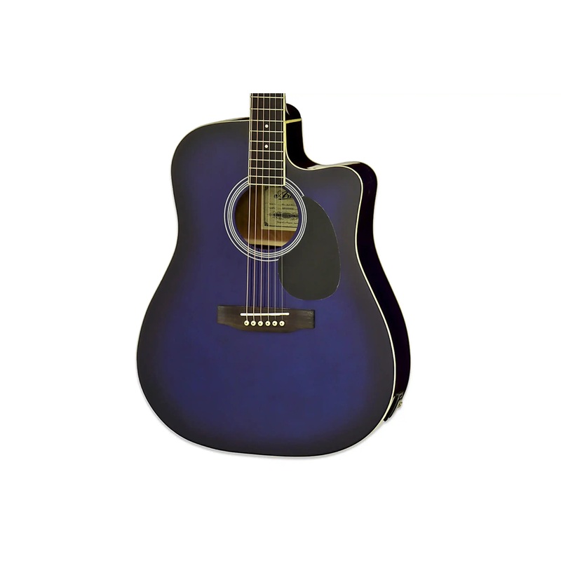 Aria AWN-15CE Prodigy Series Acoustic Electric Guitar - Blue Shade